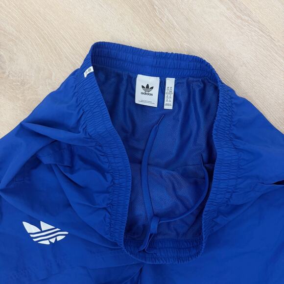 Men’s Adidas Ori Trefoil Swim Board Shorts Blue Size 2XL - Picture 4 of 6